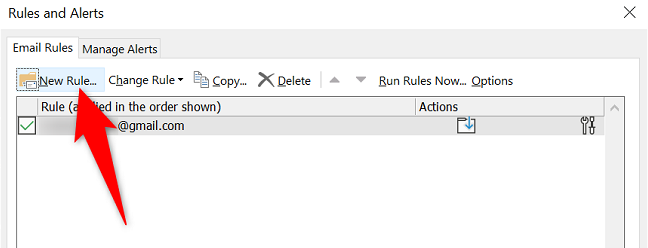 Select "New Rule."