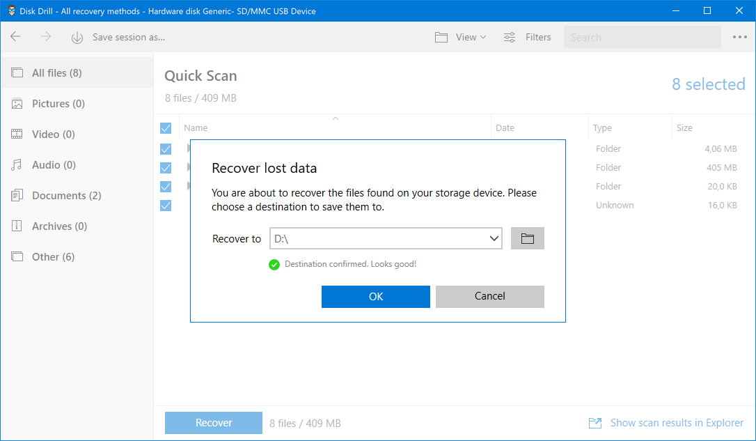 external hard drive recovery by Disk Drill