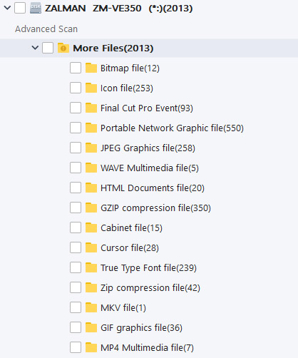 Easeus Data Recovery Supported File Types