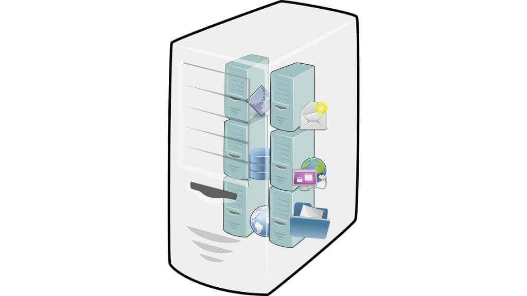 Drawing of virtual machines