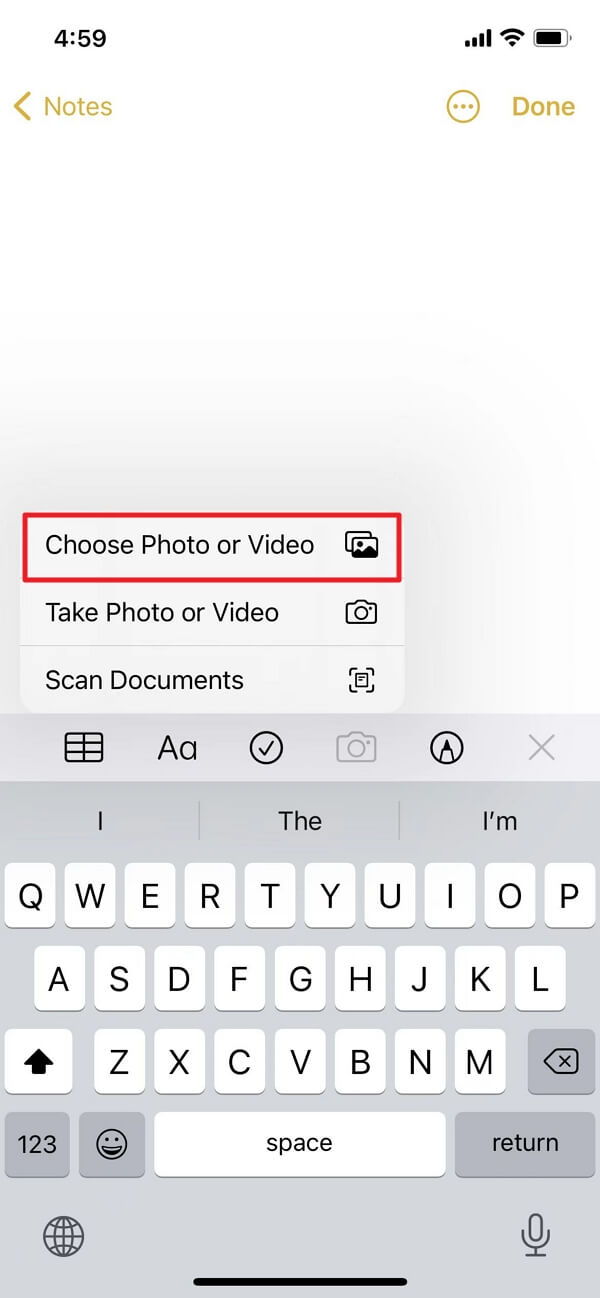 how to lock photos in iphone