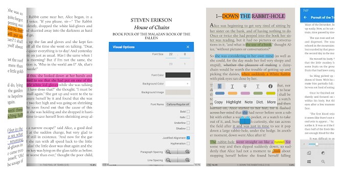 free ebook reader for android moon reader