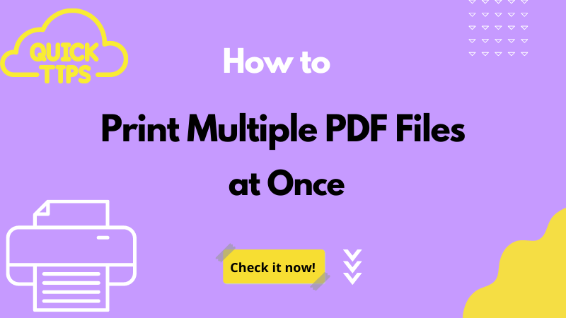 how to print multiple pdf files at once