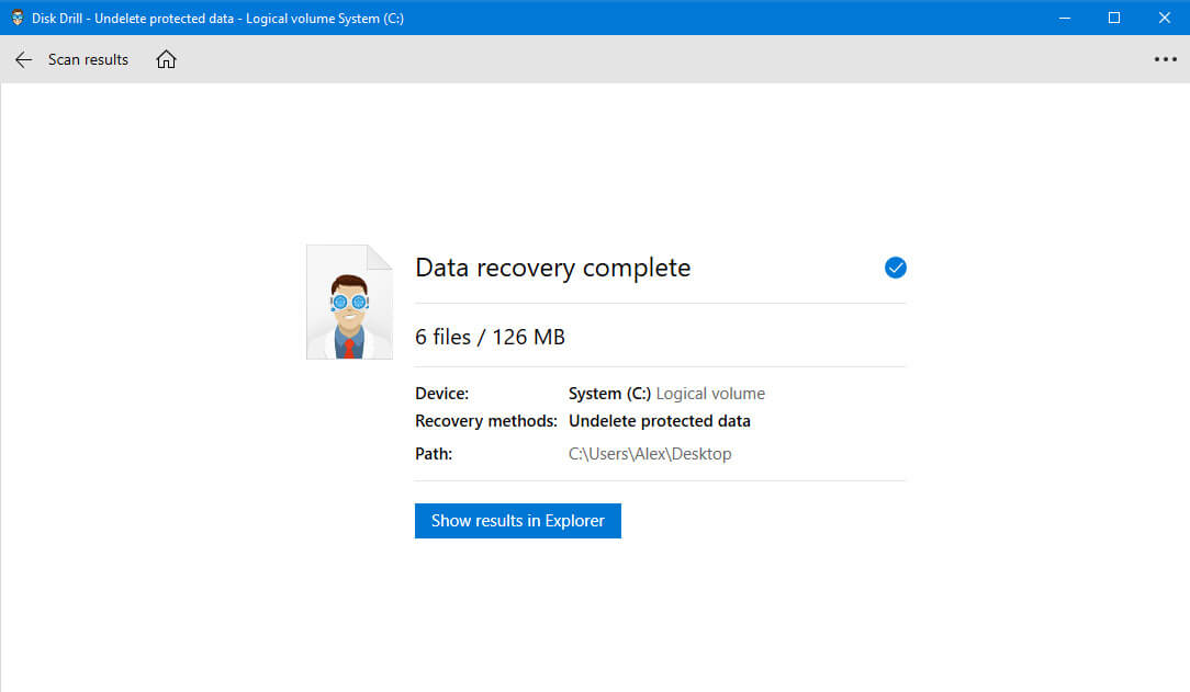 recover archive file in disk drill