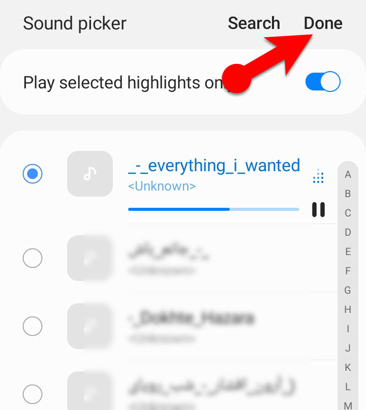 change Android notification sound