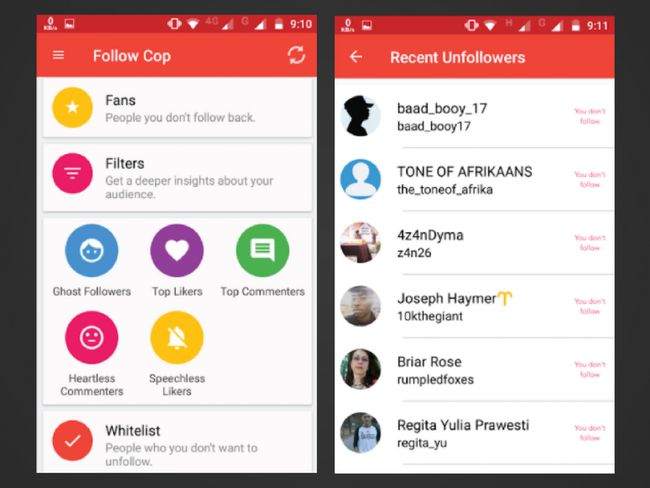 Screenshots of Follow Cop for Android