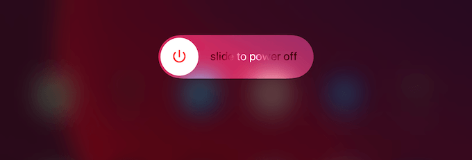 Power button slider 