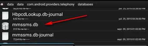 mmssms database